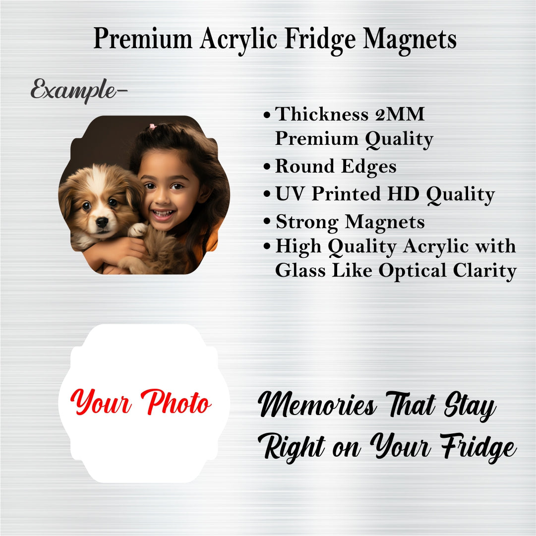 Fridge Magnet-Window Shape